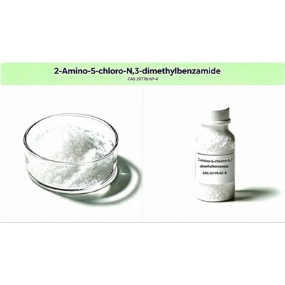2-amino-5-cloro-N,3-dimetilbenzamidă CAS 20776-67-4
