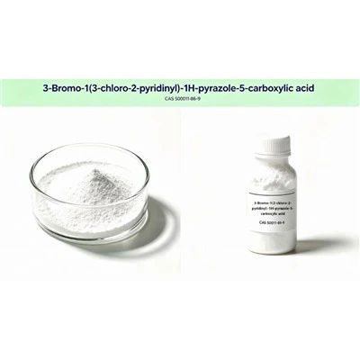 Acid 3-brom-1-(3-clor-2-piridinil)-1H-pirazol-5-carboxilic CAS 500011-86-9