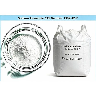 Aluminat de sodiu CAS 1302-42-7